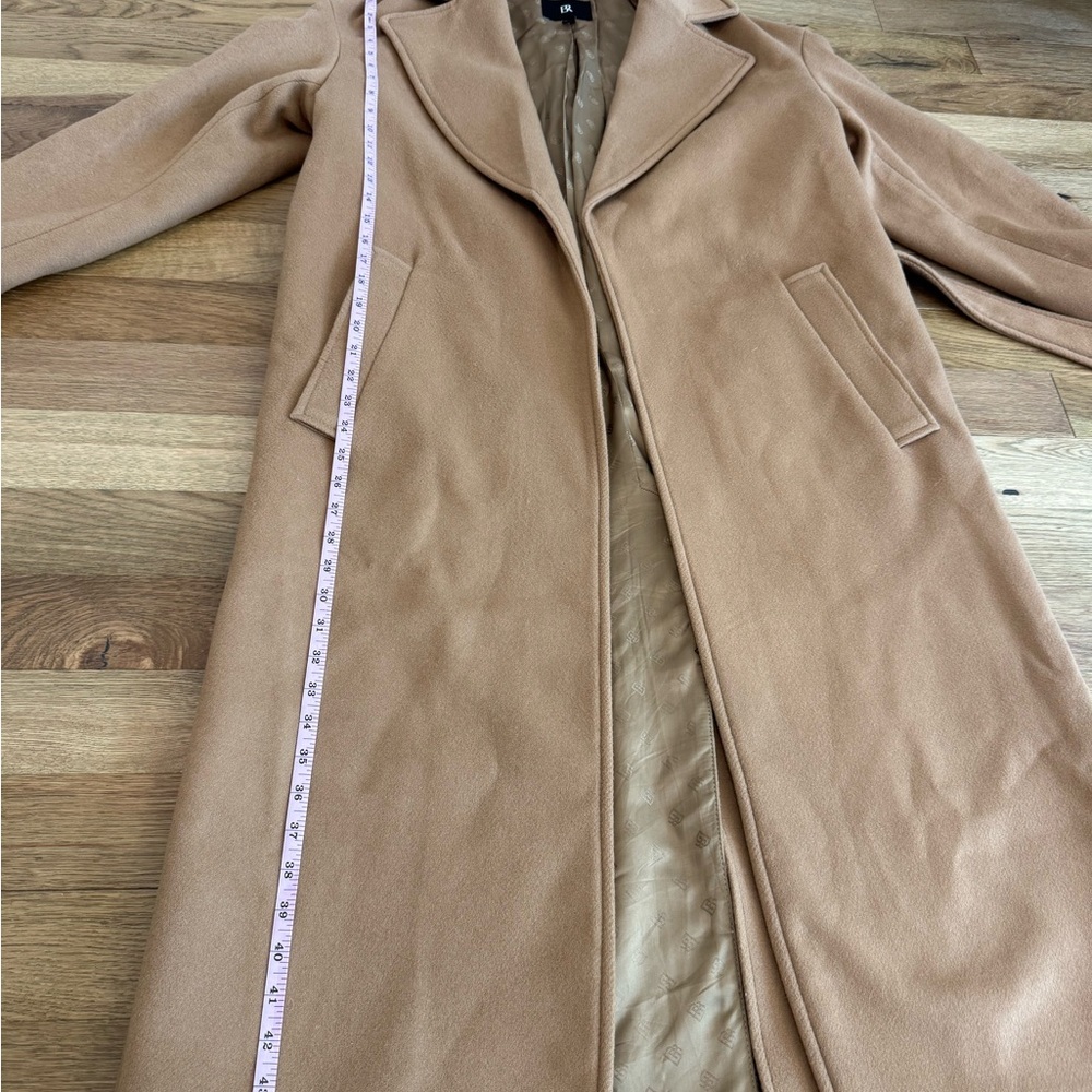 Banana Republic Camel Wool Cashmere Blend Wrap Camel Coat - Picture 7 of 12
